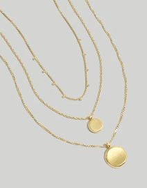 Womens Coin Necklace Set at Madewell