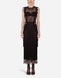 Womens Dresses in BLACK  ABITO  DolceampGabbana at Dolce & Gabbana