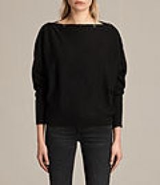 Womens Elle Sweater  Black at All Saints