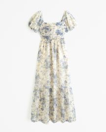 Womens Emerson Drama Bow-Back Gown Womens Dresses Jumpsuits Abercrombiecom at Abercrombie & Fitch