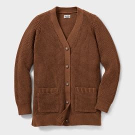 Womens Heritage Waffle Stitch Cardigan Duluth Trading Company at Duluth Trading Company