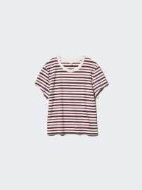 Womens Mini T-Shirt Striped UNIQLO US at Uniqlo