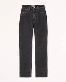 Womens Ultra High Rise Ankle Straight Jean Womens Bottoms Abercrombiecom at Abercrombie & Fitch