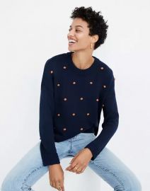 Womens Wellesley Bobble Pullover Sweater at Madewell