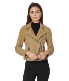 Womenx27s AllSaints Suede Dalby Biker com at Zappos