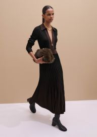 Womenx27s Black Collared Maxi Dress MEEM at Me + Em