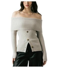 Womenx27s Blank NYC Off Shoulder Sweater com at Zappos