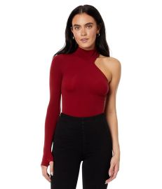 Womenx27s Commando Ballet Body One Shoulder Turtleneck Bodysuit KT047 com at Zappos