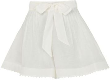 Womenx27s Dawning beaded tuck shorts ZIMMERMANN 24S at 24S