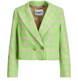 Womenx27s Diy checkered blazer ESSENTIEL ANTWERP 24S at 24S