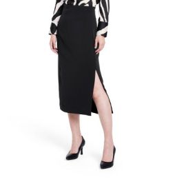 Womenx27s High-waist Slited Pencil Skirt - Sergio Hudson X Target Black M Target at Target