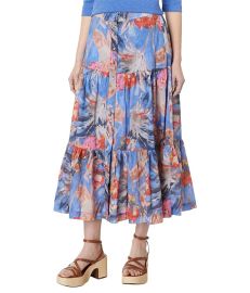 Womenx27s NICZOE Dreamscape Tiered Skirt com at Zappos