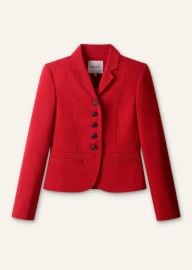 Womenx27s Red Fitted Utility Jacket MEEM at Me + Em