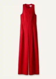 Womenx27s Red Tailored AM-PM Wide-Leg Jumpsuit MEEM at Me + Em