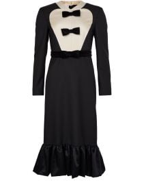 Womenx27s Virgin wool midi dress VALENTINO GARAVANI 24S at 24S