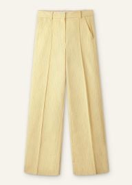 Womenx27s Yellow Pinstripe Man Pant MEEM at Me + Em