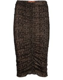 Womenx27s Zig zag tulle skirt with central gathering MISSONI 24S at 24S