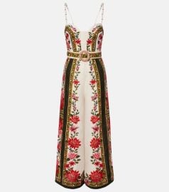 Wonder Rio belted linen jumpsuit at Mytheresa