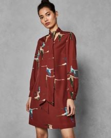 Wonderland Flight dress at Ted Baker