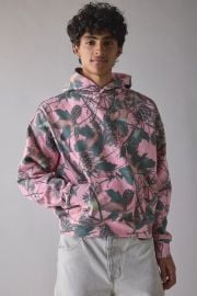 Woodland Camo Pattern Pullover Hoodie Sweatshirt at Urban Outfitters