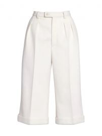 Wool & Cashmere Bermuda Shorts by Saint Laurent at Saks Fifth Avenue