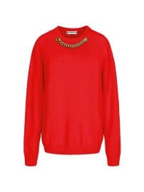 Wool & Cashmere Chain Knit Sweater at Saks Fifth Avenue