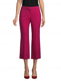 Wool & Silk Blend Cropped Pants at Saks Off 5th