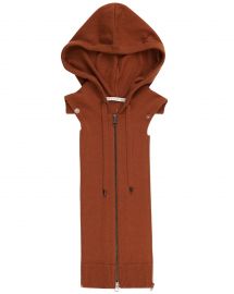 Wool  Cashmere Hoodie Dickey  at Veronica Beard