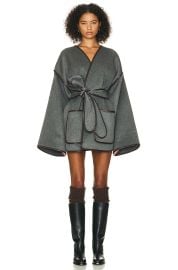 Wool Blend Blanket Coat at FWRD
