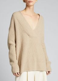 Wool-Blend Overlap Tunic at Bergdorf Goodman