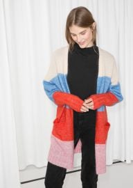 Wool Blend Oversized Cardigan  at & Other Stories