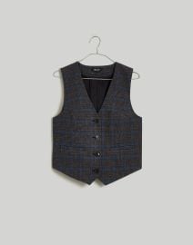 Wool-Blend Suiting Vest at Madewell