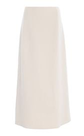 Wool-Cashmere High-Rise Skirt By Lafayette 148 at Moda Operandi