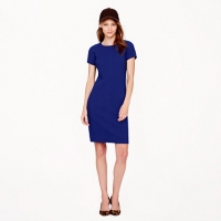 Wool Crepe Dress  at J. Crew