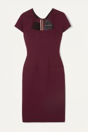 Wool-Crepe Dress by Roland Mouret at Net A Porter