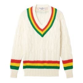 Wool Cricket Sweater ndash at Rowing Blazers