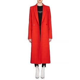 Wool Double Breasted Coat by Givenchy at Barneys