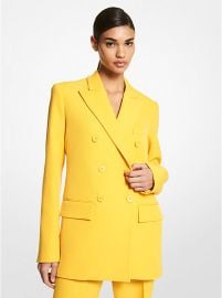 Wool Gabardine Tab Blazer Michael Kors at Michael Kors