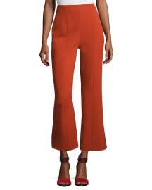 Wool High-Waist Cropped Straight-Leg Pants by Narciso Rodriguez at Bergdorfgoodman