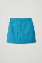 Wool Mini Skirt at Cos