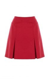 Wool Mini Skirt at Karen Millen