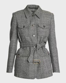 Wool Utility Suit at Neiman Marcus