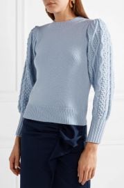 Wool and cashmere-blend sweater at Net a Porter