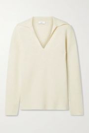 Wool and cashmere-blend sweater at Net a Porter