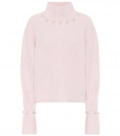 Wool and cashmere sweater at Mytheresa