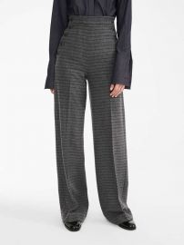 Wool and cashmere trousers at Max Mara