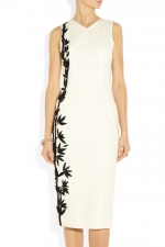 Wool applique dress by LWren Scott at The Outnet