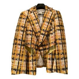 Wool blazer Junya Watanabe Yellow size S International in Wool - 21046398 at Vestiaire Collective