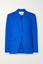 Wool-blend blazer at Net a Porter