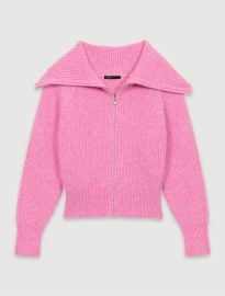 Wool-blend cardigan Pink For Women at Maje